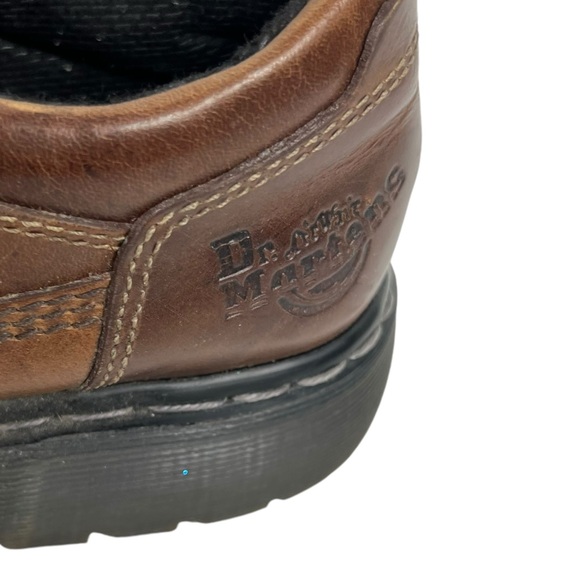 DR. Martens Vintage Lace up Chunky Oxfords Brown Leather 8A 43 Size 8 - Picture 5 of 12
